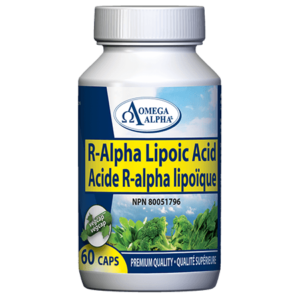 Omega Alpha - R-Alpha Lipoic Acid 60Caps - Limolin 