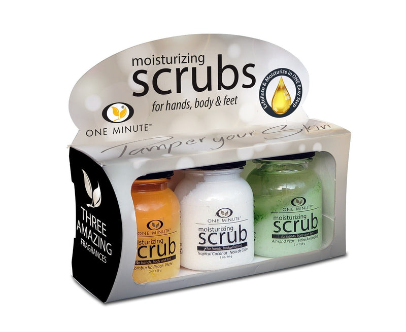 One Minute Manicure - Holiday Silver Gift Box(3x2ozMint/ French vanilla/Lilly) - Limolin 