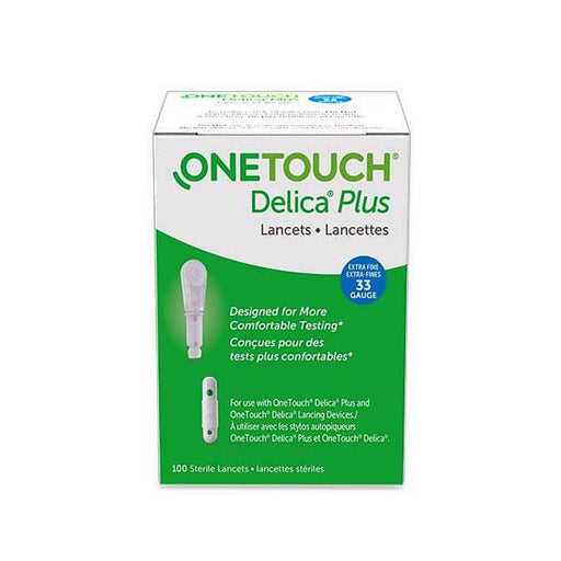 Onetouch - DELICA PLUS Lancets 33G 100's - Limolin 