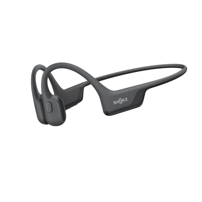Shokz - Shokz OpenRun Air 2 Mini Black Bluetooth Headset with Mic Bone Conduction - Lightweight - Waterproof IP67