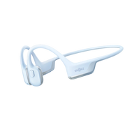 Shokz – OpenRun Air 2, Ice-Blue Bluetooth Headset with Mic Bone Conduction - Lightweight - Waterproof IP67