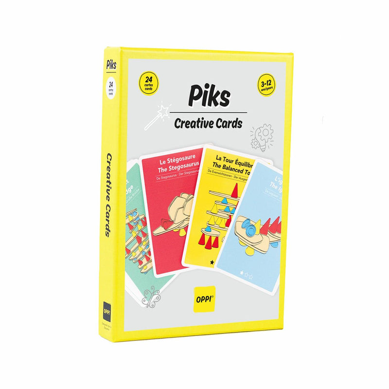 Oppi Toys - Piks - 24 Creative Cards - Limolin 