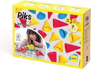 Oppi Toys - Piks - Kit Cones - 48Pcs - Limolin 