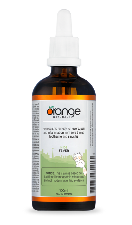 Orange Naturals - Kids Fever 100ml - Limolin 