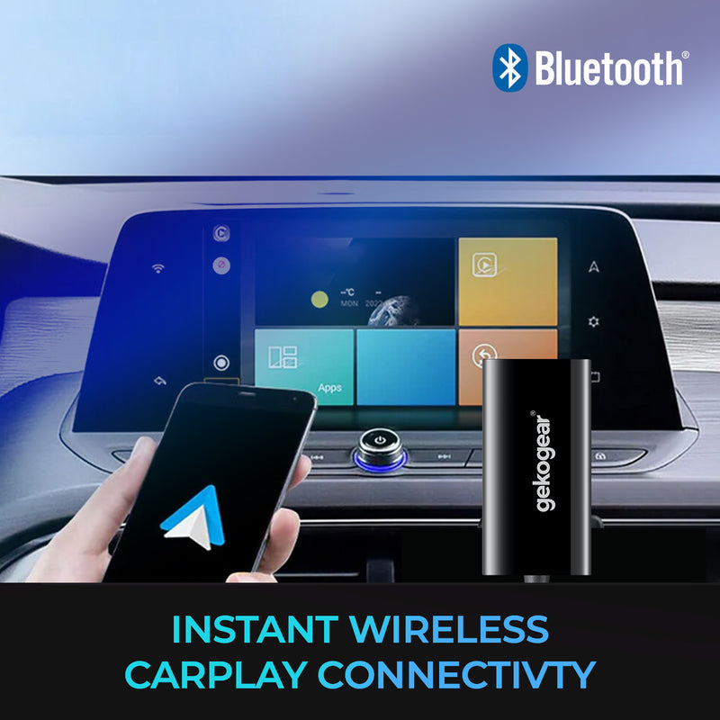 myGEKOgear - Wireless USB Dongle Orbit A200 compatible with Android Auto, USB-A or USB-C connection