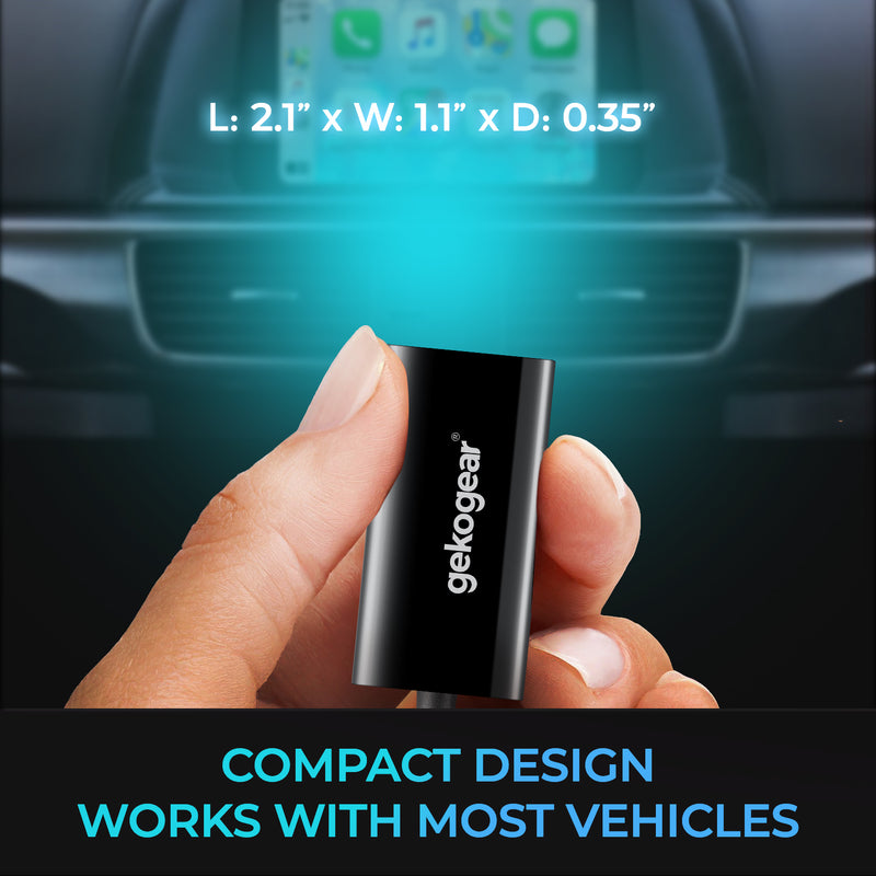 myGEKOgear - Wireless USB Dongle Orbit A200 compatible with Android Auto, USB-A or USB-C connection