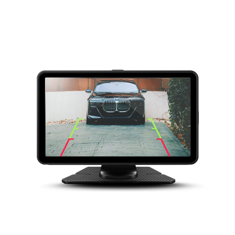 myGEKOgear - Dashcam - Orbit C110 Dual Front (1080P) Rear (1080P) & Back Up Camera 7 in Touch Screen With Apple Carplay / Android Auto 64GB Microsd Included - Black