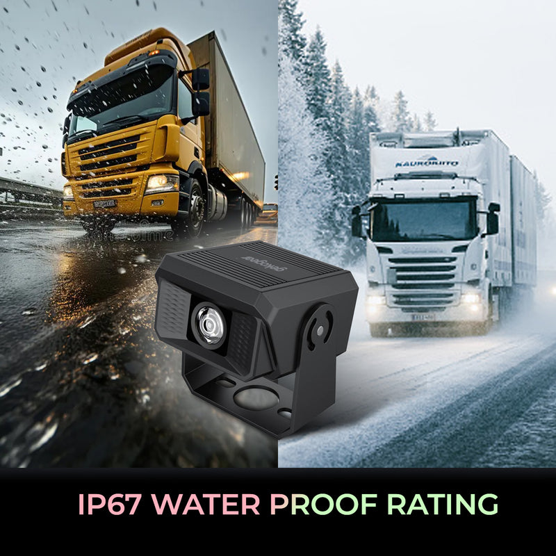 myGEKOgear - Dashcam - Orbit T100 4 Channel for Commercial Truck with a 10.1inch IPS Screen
