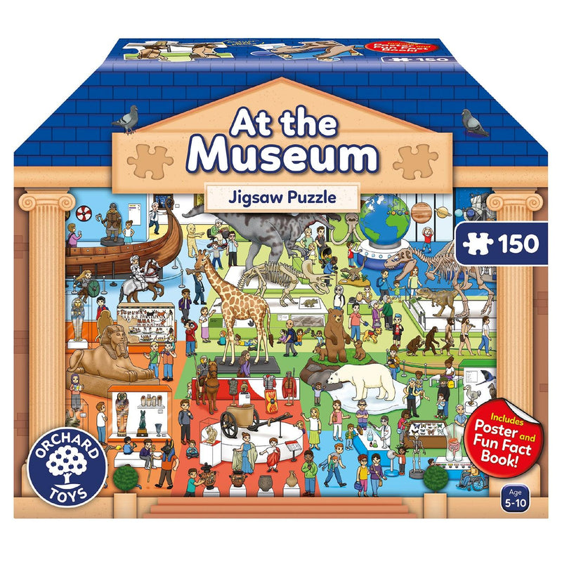 Orchard Toys - At The Museum (Poster) (150-Piece Puzzle) - Limolin 