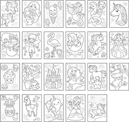 Orchard Toys - Cahier � Colorier Licornes, Sir�nes Et Plus ! - Limolin 