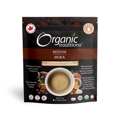 Organic Traditions - Mocha 5 Mushroom Coffee - Limolin 