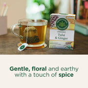Organic Traditions - Tulsi & Ginger 16bags - Limolin 