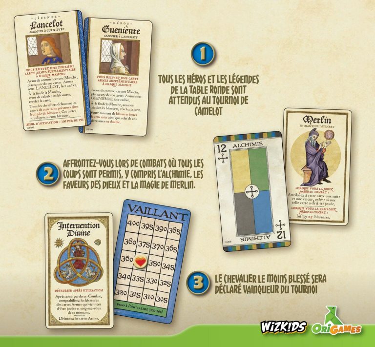 Origames - Tournoi De Camelot - Limolin 