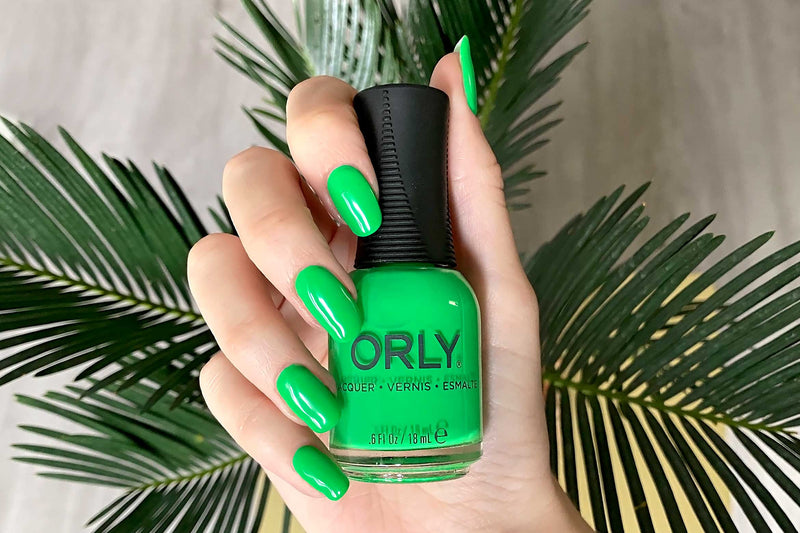 ORLY Plastic Jungle green nail lacquer, 18 mL