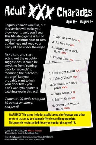 Outset Media - Adult XXX Charades - Limolin 