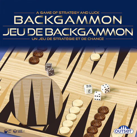 Outset Media - Backgammon (Wood) - Limolin 