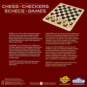 Outset Media - Chess and Checkers (Wood) - Limolin 