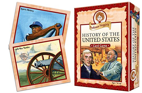 Outset Media - Professor Noggin's (History Of The United States Card Game) - Limolin 