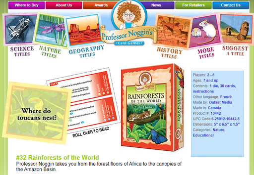 Outset Media - Professor Noggin's (Rainforests Of The World) - Limolin 