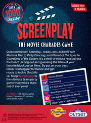 Outset Media - Screenplay: The Movie Charades Game - Limolin 