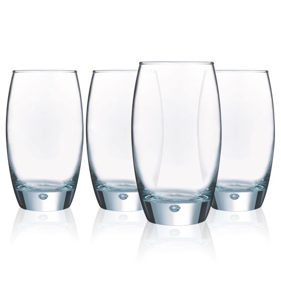 Luminarc - Oxygen - 4-Piece Cooler Glass Set | 16 fl oz / 473 mL