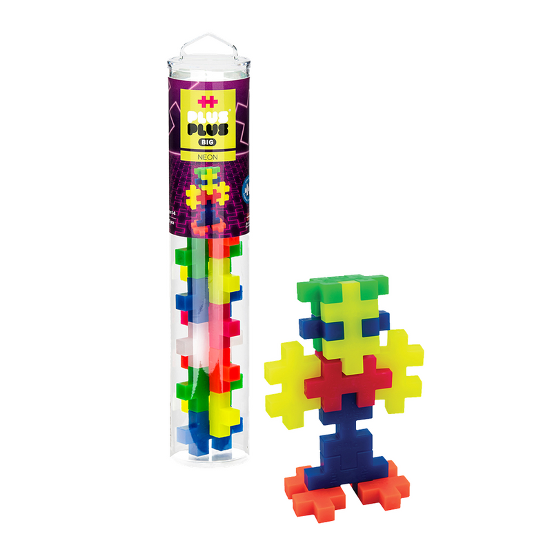 TUBE - BIG - NEON - 15pcs