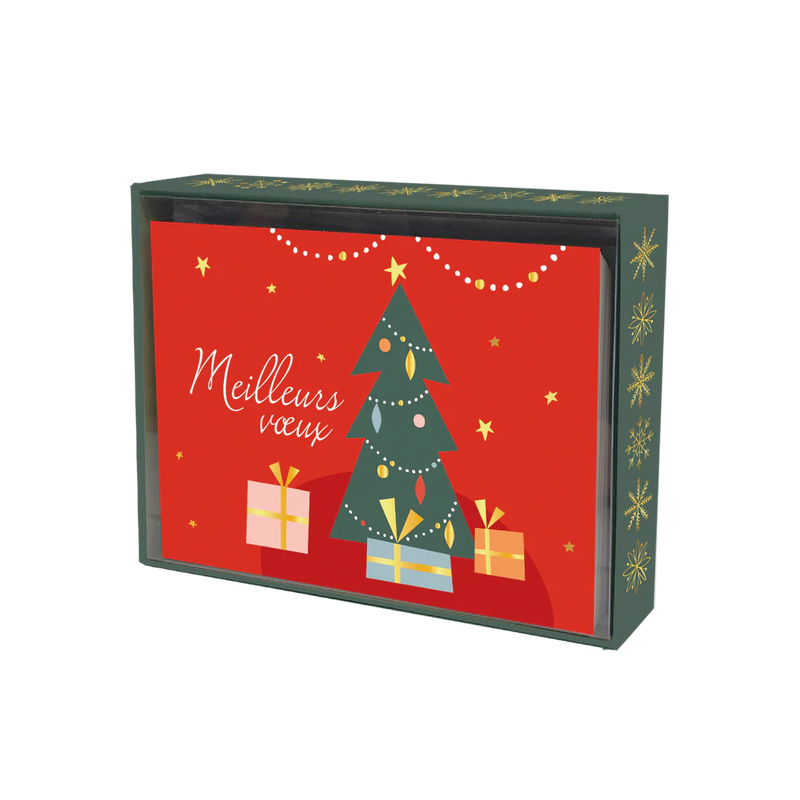 PBI ACN - CARTE NOËL ENS. DE 20 - SOUS LE SAPIN - Limolin 