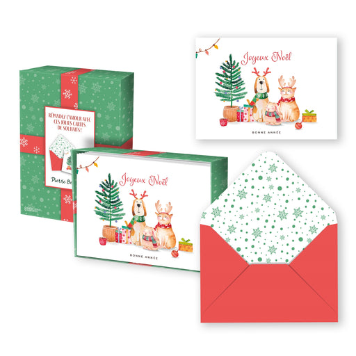 PBI ACN - CARTE NOEL ENS. DE 8 ANIMAUX DOMESTIQUES 2024 - Limolin 