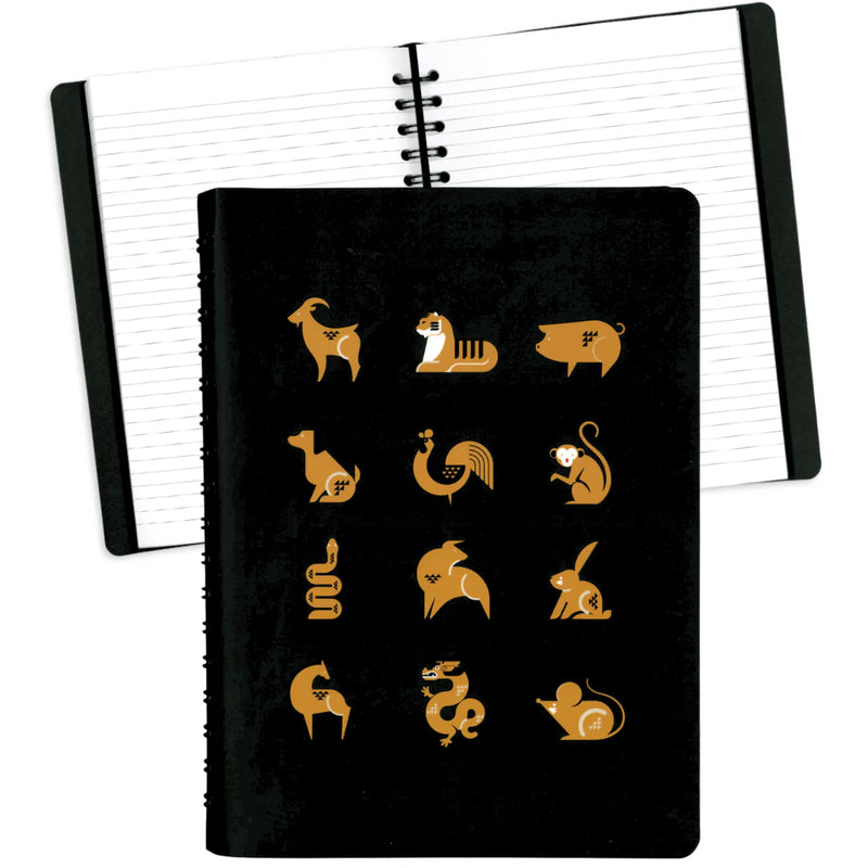 Pierre Belvedere - NOTEBOOK - ZODIAC ANIMALS - Limolin 