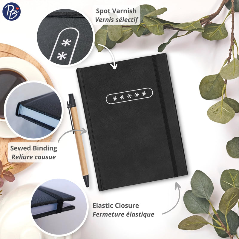 Pierre Belvedere - PASSWORD NOTEBOOK - 5 STARS - Limolin 