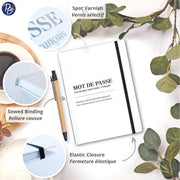 Pierre Belvedere - PASSWORD NOTEBOOK - DÉFINITION - Limolin 