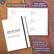 Pierre Belvedere - PASSWORD NOTEBOOK - DÉFINITION - Limolin 