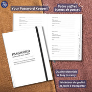 Pierre Belvedere - PASSWORD NOTEBOOK - ENG DEFINITION - Limolin 