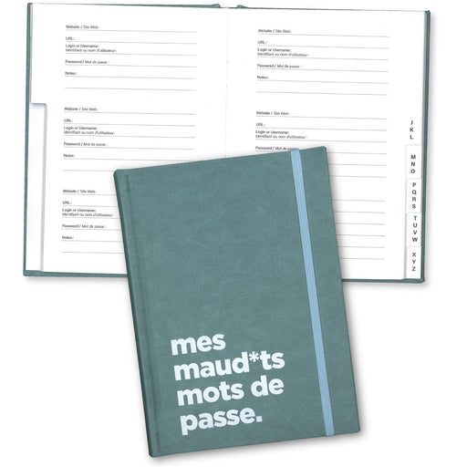 Pierre Belvedere - PASSWORD NOTEBOOK - MES M MOTS DE PASSE - Limolin 