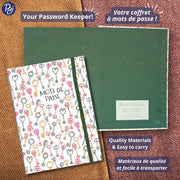 Pierre Belvedere - PASSWORD NOTEBOOK - MULTICOLOR KEYS - Limolin 