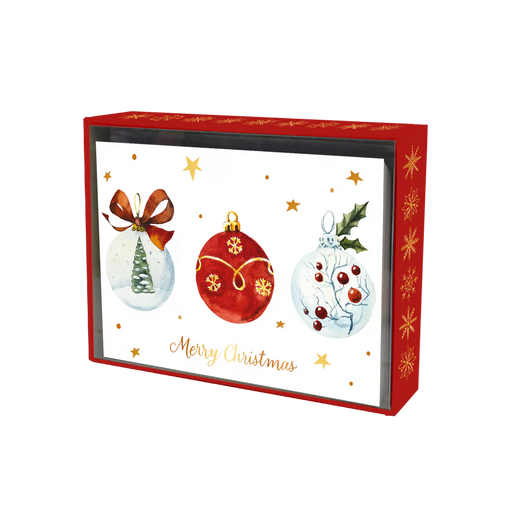 PBI ACN - X - MAS CARD SET/ 20 - 3 CHRISTMAS ORNAMENTS - Limolin 