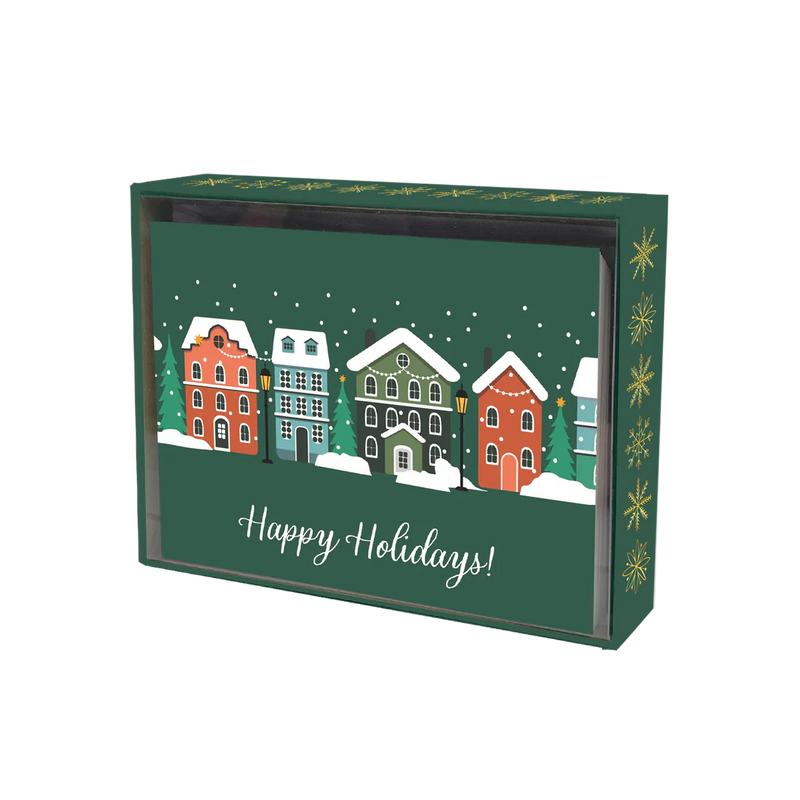 PBI ACN - X - MAS CARD SET/ 20 - SMALL VILLAGE - Limolin 