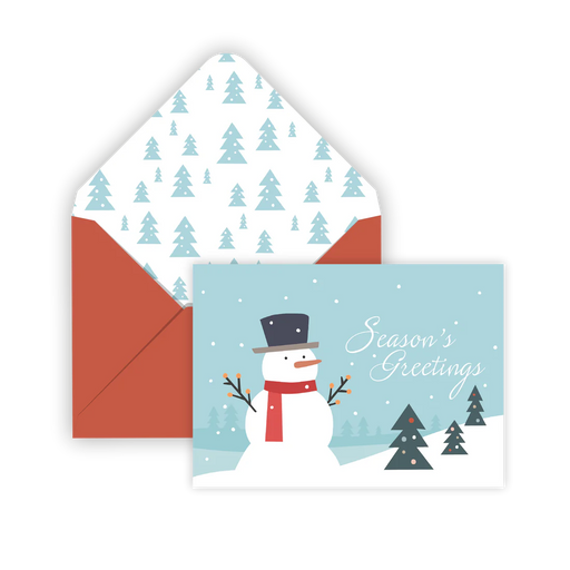 PBI ACN - X - MAS CARD SET/ 20 - SNOWMAN - Limolin 