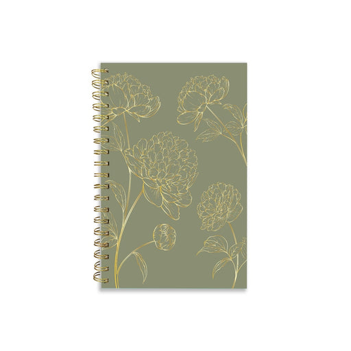 NOTEBOOK - FLEURS DORÉES