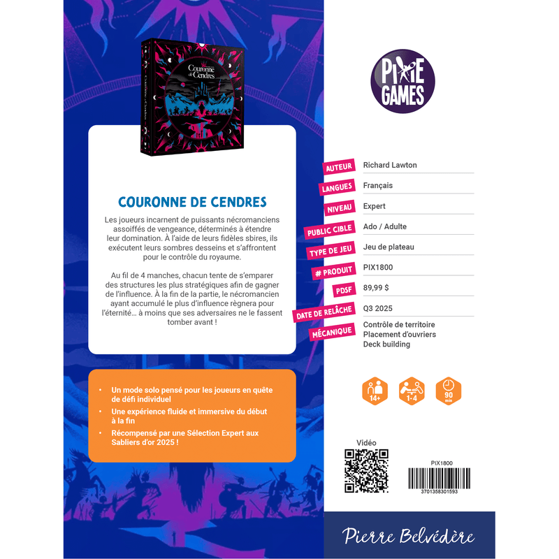 COURONNE DE CENDRES
