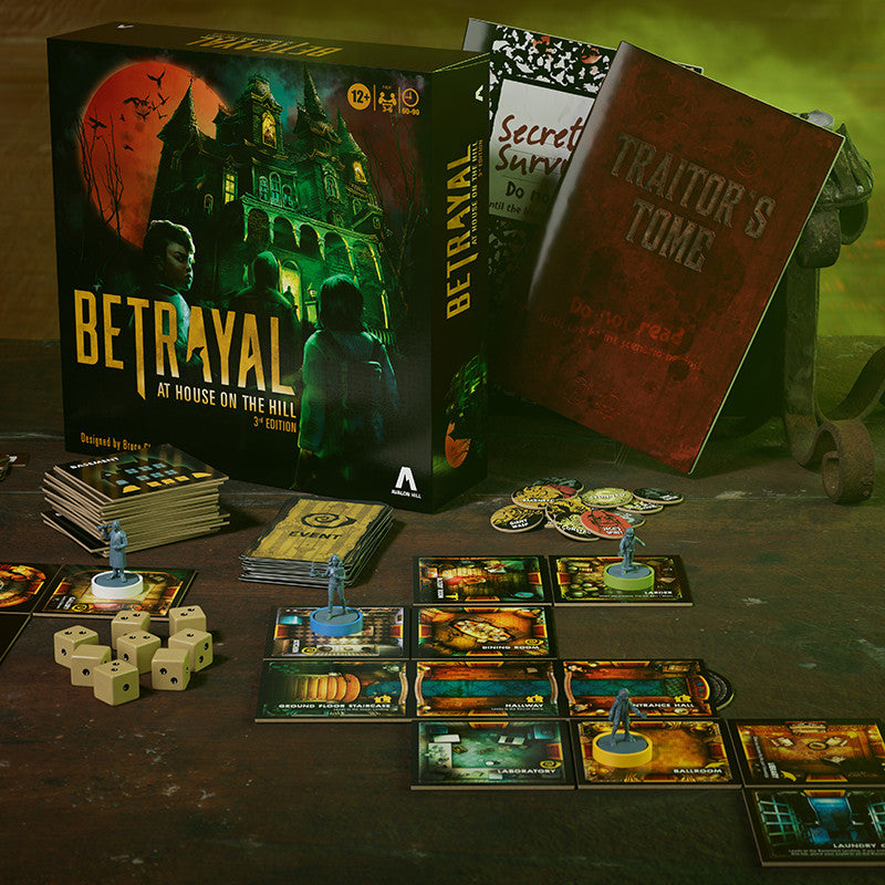 PIXIES GAMES - BETRAYAL AT HOUSE ON THE HILL (FR) - Limolin 