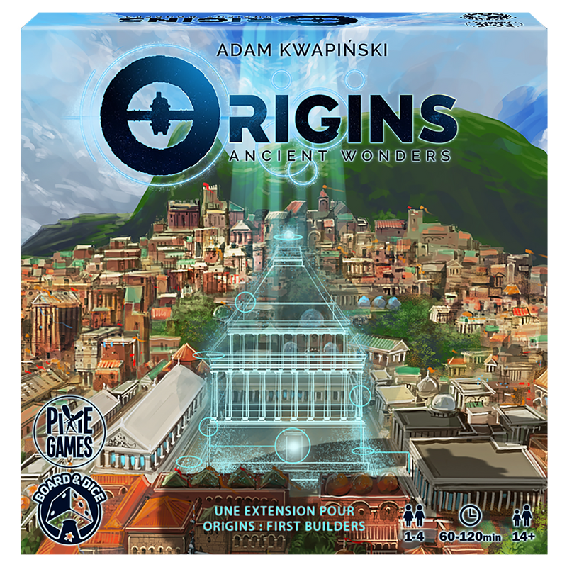 PIXIES GAMES - Origins : First Builders - Ext. Ancient Wonders (FR) - Limolin 