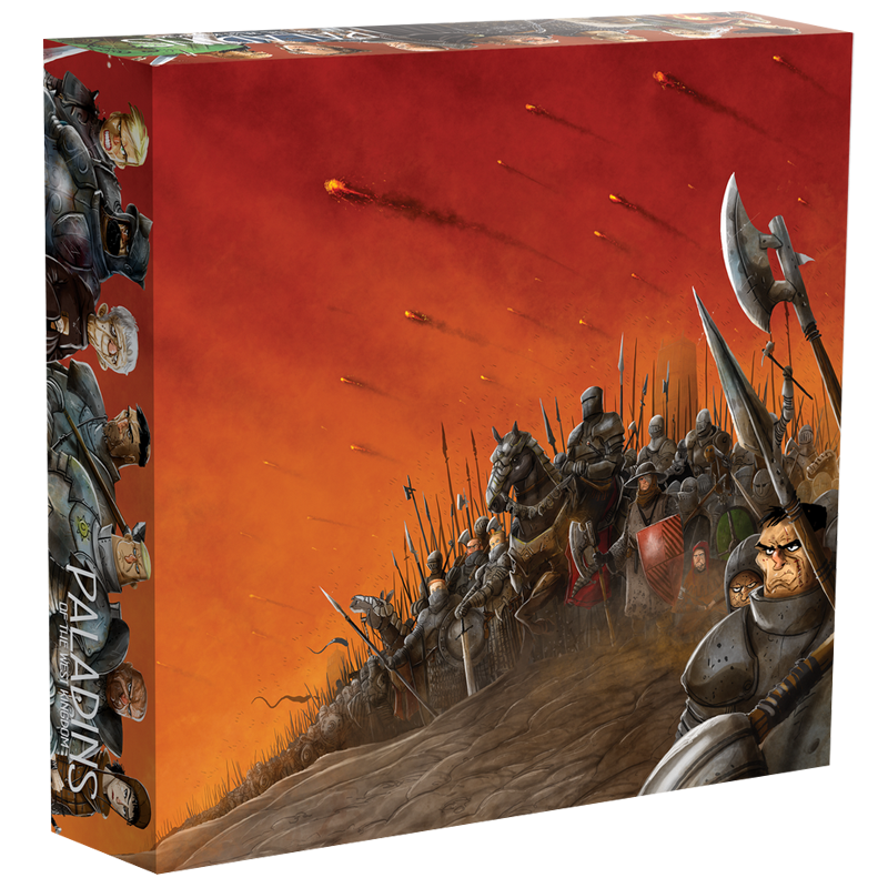 PIXIES GAMES - Paladins Du Royaume De L'Ouest - Boîte De Rangement - Limolin 