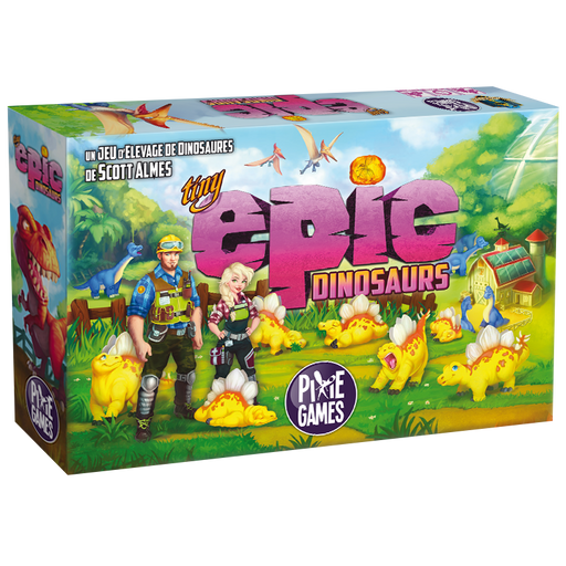 PIXIES GAMES - Tiny Epic : Dinosaurs (Fr) - Limolin 