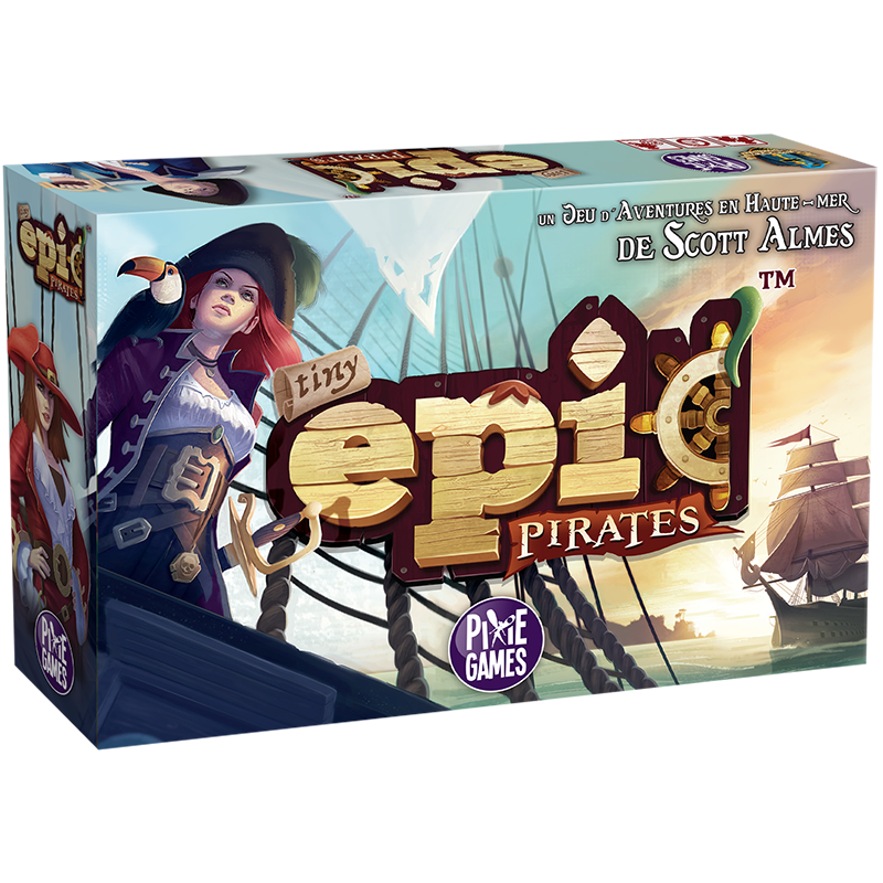 PIXIES GAMES - Tiny Epic : Pirates (Fr) - Limolin 
