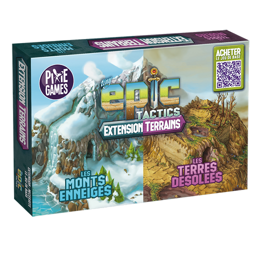 PIXIES GAMES - Tiny Epic : Tactics - Ext. Terrains (Fr) - Limolin 