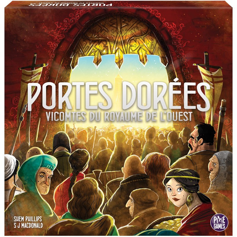 PIXIES GAMES - VICOMTES DU ROYAUME DE L'OUEST - 1ERE EXT. PORTES DORÉES - Limolin 