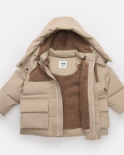 Puffer Jacket • Benji Appliqué