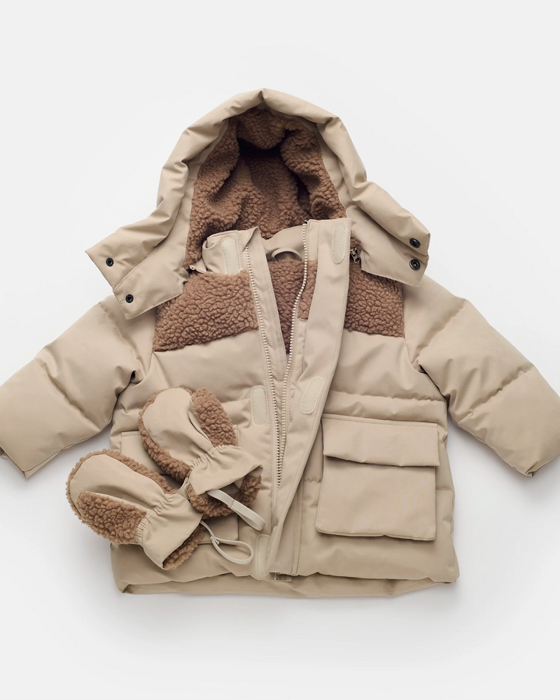 Puffer Jacket • Benji Appliqué