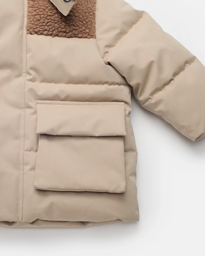 Puffer Jacket • Benji Appliqué